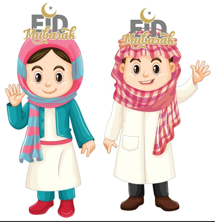 15 Kids Eidi, Tuck card, Eid card, Eidi Envelop (pack 15 with White Envelop)