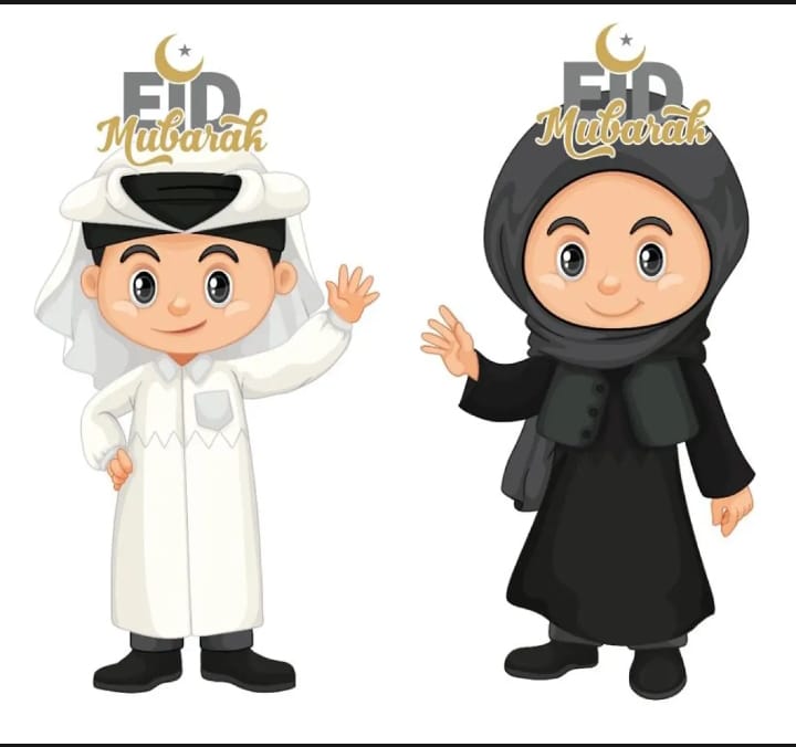 15 Kids Eidi, Tuck card, Eid card, Eidi Envelop (pack 15 with White Envelop)