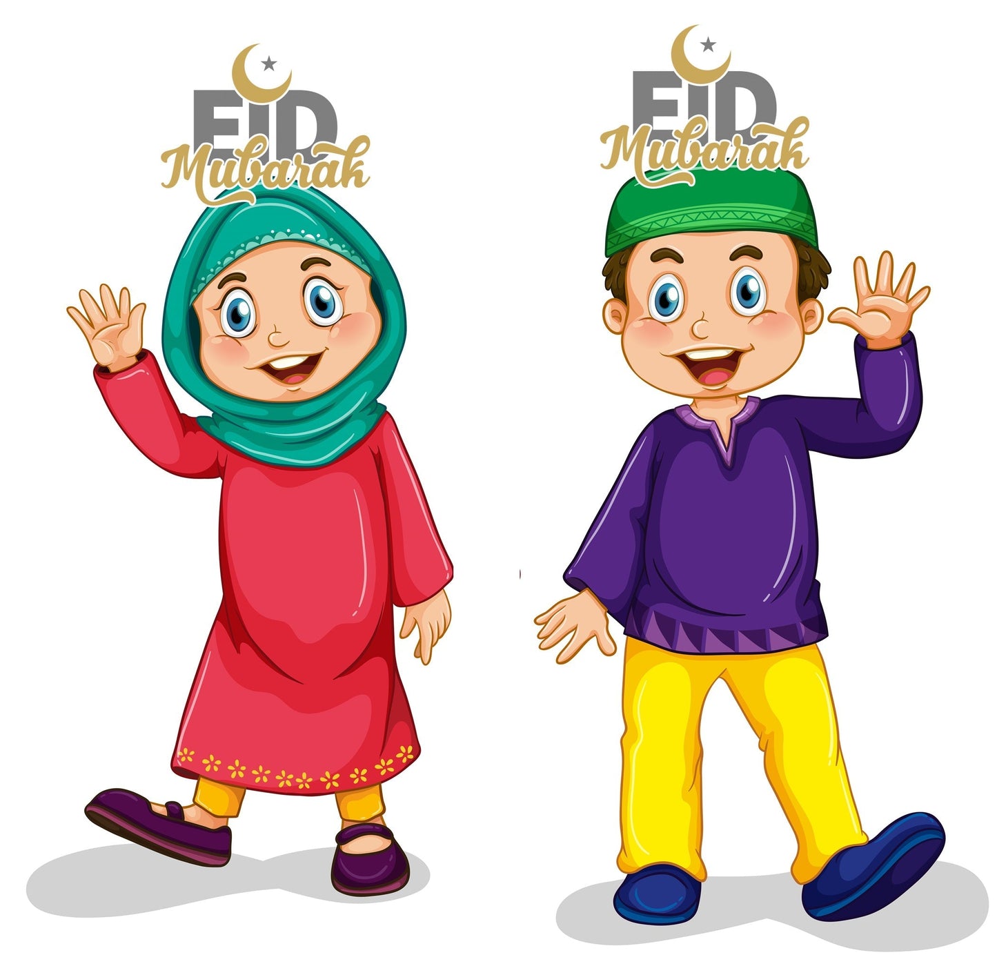 15 Kids Eidi, Tuck card, Eid card, Eidi Envelop (pack 15 with White Envelop)