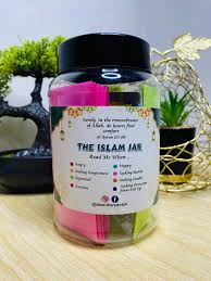ISLAM JAR - Tally counter tasbeeh gift - buy 1 Islam jar and get a counter tasbeeh gift
