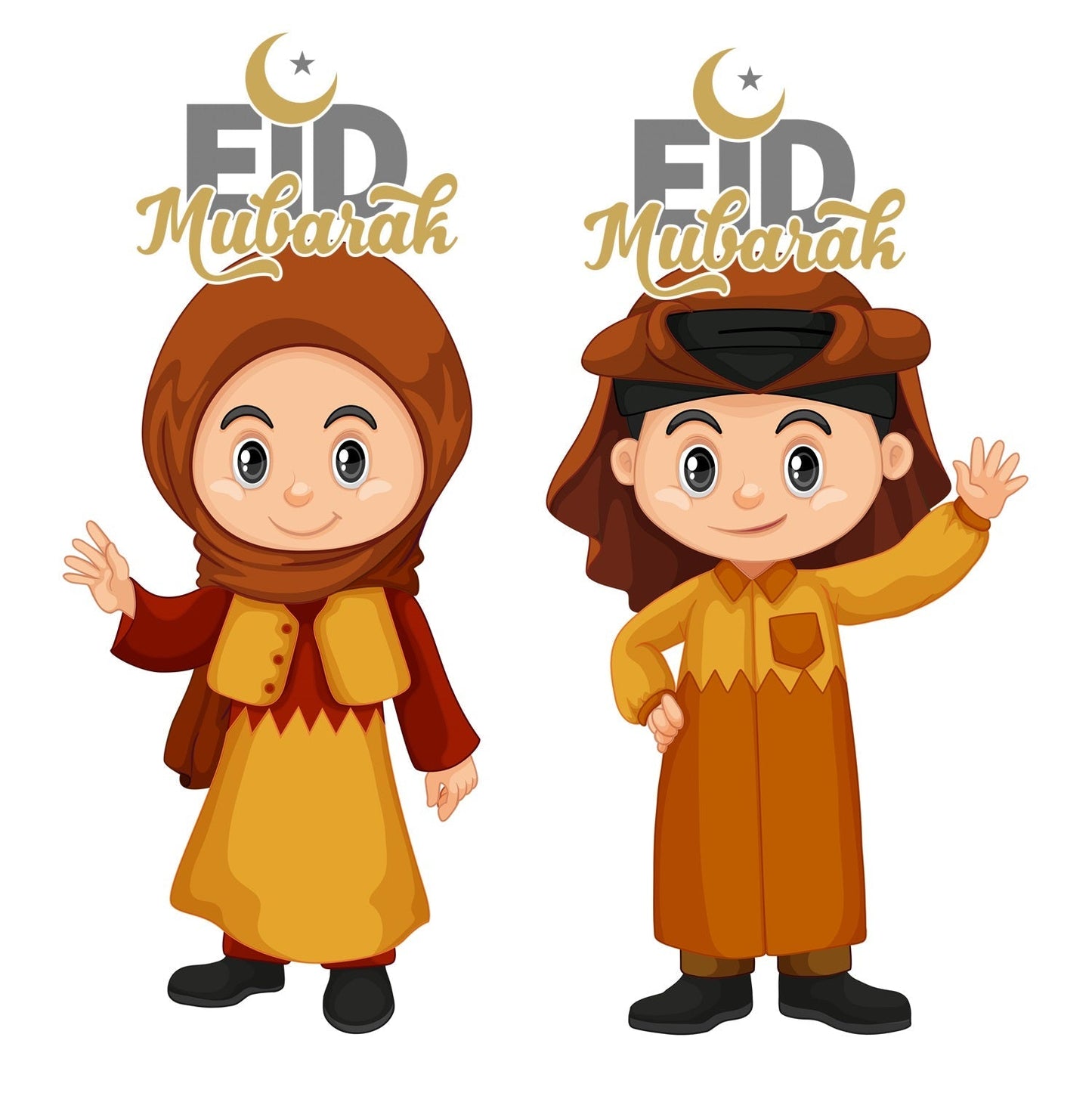 15 Kids Eidi, Tuck card, Eid card, Eidi Envelop (pack 15 with White Envelop)