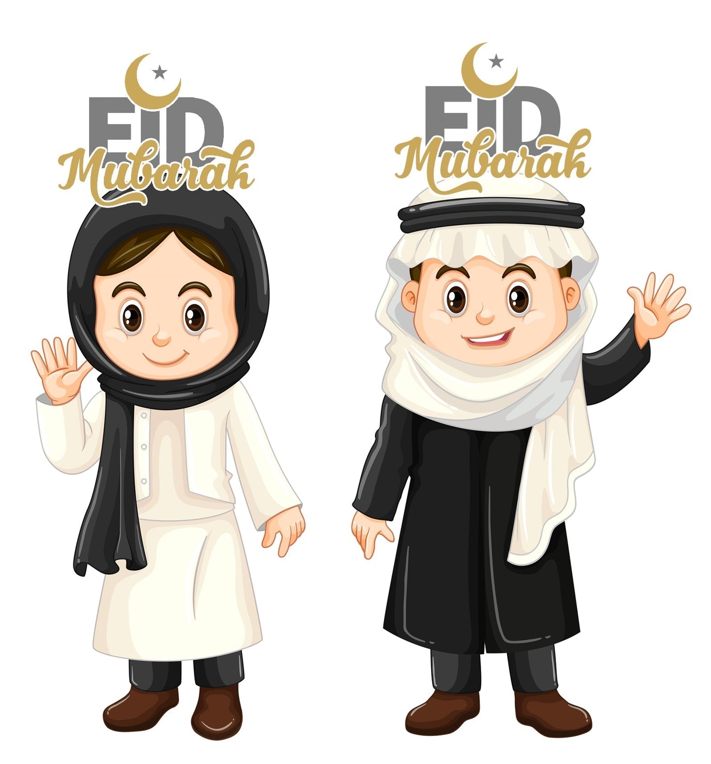 15 Kids Eidi, Tuck card, Eid card, Eidi Envelop (pack 15 with White Envelop)