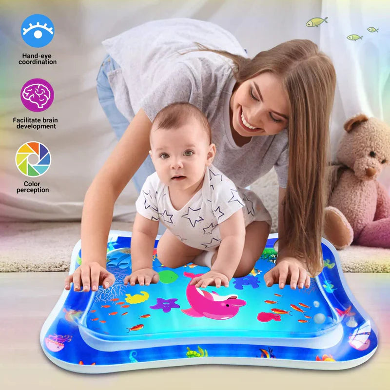 1pc Inflatable PVC Baby Playing Water Mat